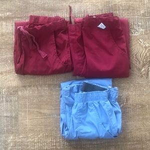 XS petite scrub pants